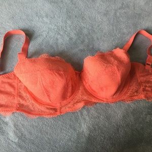 Freya Fancies Bra in 28J Hot Coral